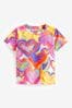 Farbenfroher Herzprint - T-Shirt (3-16yrs)