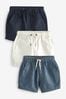Classic Blues Pull On Shorts 3 Pack (3mths-7yrs)