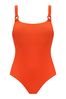 Pour Moi Orange Cali Recycled Ring Underwired Tummy Control Swimsuit