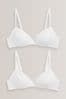 White 2 Pack First Trainer Bras