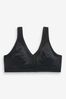 Black Total Support Non Wire Bra