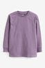 Violett - Langärmliges, bequemes Shirt (3-16yrs)