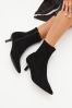 Black Forever Comfort® Ankle Sock Boots
