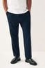 Navy Blue Relaxed Fit Edit Joggers Trousers