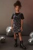 Multi 2pc Sequin Pinafore And T-Shirt Set (3-16yrs)