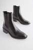 Black Regular/Wide Fit Forever Comfort® Chelsea Studded Ankle Boots, Regular/Wide Fit