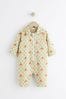 Green Checkerboard Baby Utility Romper (0mths-2yrs)