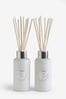 White Country Luxe Spa Retreat Lavender & Geranium Fragranced Reed Diffuser, 170ml
