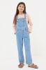 FatFace Blue Darby Denim Dungarees