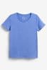 Hellblau - T-Shirt in Regular Fit mit Rundhalsausschnitt
