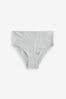 Grey High Rise High Leg Forever Comfort Knickers
