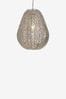 Nickel Oriana Easy Fit Pendant Lamp Shade