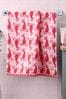 Pink Lobster Towel 100% Cotton