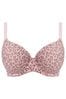 Freya Animal Iced Mocha Undetected Underwire Moulded T-Shirt Bra