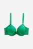 Green Shaping Padded Wired Bikini Top