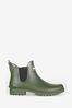 Barbour® Olive Wilton Short Wellington Boots