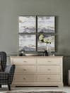 Stone Hampton Painted Oak Collection 6 Drawer Chest of Drawers, 6 Drawer