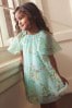 Mintgrün verziert - Partykleid aus Tüll (3 Monate bis 10 Jahre)