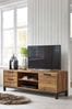 Dark Bronx Up to 65 inch Oak Effect TV Unit, Up to 65 inch