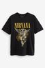 Μαύρο Nirvana - Band Graphic T-Shirt