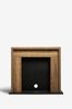 Dark Bronx Oak Effect Fire Surround