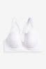 White Active Sports High Impact Full Cup Wired Bra