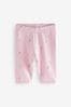 Pink/Fee - Capri-Leggings (3 Monate bis 7 Jahre)