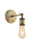 Gallery Home Antique Brass Halsy Wall Light