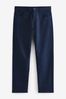Navy Straight Classic Stretch Jeans, Straight