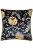 Evans Lichfield Chatsworth Artichoke Floral Piped Cushion