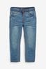 Mid Vintage Blue Skinny Fit Stretch Elasticated Waist Jeans (3-16yrs), Skinny Fit