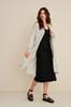 Black Longline Cardigan, Regular