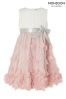 Monsoon Pink Baby Ianthe 3D Flower Dress
