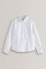 Weiß - Dressing Made Easy Langärmeliges Schulhemd mit hohem Baumwollanteil und Stretch (3-17yrs)