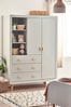 Grey Kids Alix Double, 3 drawers Wardrobe, Double, 3 drawers