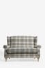 Versatile Check Nevis Grey Sherlock Small Sofa