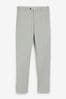 Light Grey Slim Motionflex Stretch Suit Trousers, Slim Fit