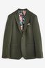 Wool Blend Donegal Suit: Jacket