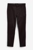 Berry Red Stretch Chino Trousers, Slim