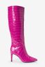 Rochelle Signature Pointed Knee High Boots