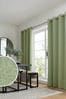 Blue Soft Marl Curtains, Eyelet Blackout/Thermal