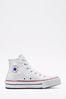 Converse Vintage White Eva Lift High Top Youth Trainers