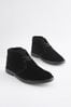 Black Suede Desert Boots