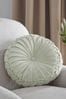 Almond Natural Laura Ashley Round Rosanna Cushion