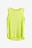 Lime Green Active Sports Lightweight Vest