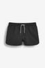 Black Quick Dry Beach Shorts