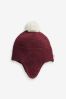 The Little Tailor Red Raspberry Trapper Hat