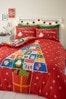 Catherine Lansfield Christmas Countdown Duvet Cover and Pillowcase Set