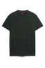 Superdry Campus Green Grit Organic Cotton Vintage Embroidered T-Shirt