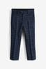 Navy Blue Tailored Fit Suit Trousers (12mths-16yrs), Tailored Fit